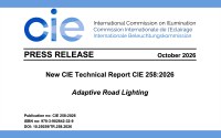 New CIE Technical Report CIE 258:2026 – Adaptive Road Lighting