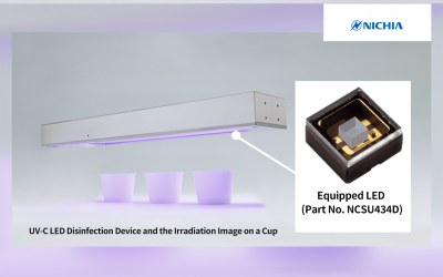 Nichia's High-power 280nm UV LED Has Been Chosen for Food and Beverage Filling Machines