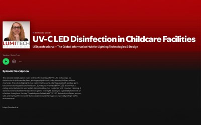 Podcast Episode: UV-C LED Disinfection in Childcare Facilities Podcast Episode: UV-C LED Disinfection in Childcare Facilities