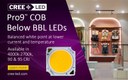 Pro9™ COB LEDs with Below BBL Bins for Precise Color Pro9™ COB LEDs with Below BBL Bins for Precise Color