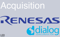 Renesas and Dialog Semiconductor to Join Forces to Advance Global Leadership in Embedded Solutions