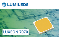 When Very High Light Output and Efficiency are Required for Demanding Applications, New LUXEON 7070 Checks All the Boxes