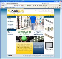 Marktech online store design.