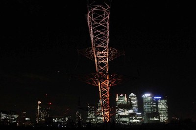 Pylon at Night - London