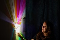 Student presenting her prototype - © 2015 Gunnar Menzel