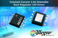 Typical application circuit with Allegro's A6211GLJTR-T which is provided in a compact 8-pin narrow SOIC package