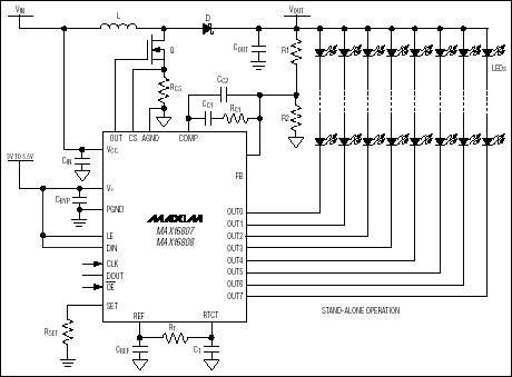 Typical operating circuits