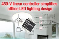 The TPS92410 operates over a wide 9.5-V to 450-V input voltage range