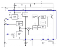 Block diagram of ZXLD132x: Datasheets can be found at http://www.zetex.com/3.0/3-3-2b.asp?rid=172