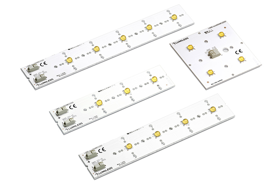 Using the industry-leading LUXEON M, LUXEON XR-M can be combined with standard lenses, lens plates and easily-mounted drivers to provide the industry’s simplest LED solution for streetlights and high/low bay fixtures yet