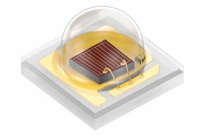 The far red Oslon SSL LED with a wavelength of 730 nanometers leads to better growth for certain plants such as tomatoes, pepper or roses