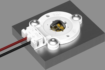 Tyco Electronics expands its solderless LED socket product range with a version for Philips Lumileds Luxeon™ S LEDs