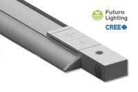 FuturoLighting's Aurora luminaire is fully autonomous, motion detecting with easy max/min ambient light threshold setting