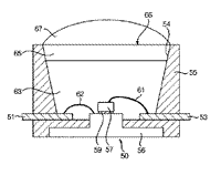 Sectional view illustrating a light emitting diode package