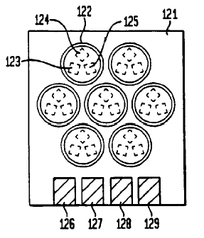 Inventive LED array as a plug in card