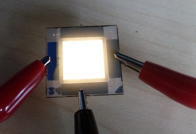 OLED laboratory-sample from Osram