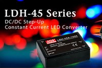 Mean Well  Introduces New  Boost Type DC/DC Constant Current LED Drivers