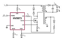 Supertex's New Isolated LED Driver HV9973 Requires No Secondary Components