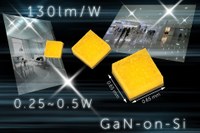 Toshiba Shrinks Package Size of White LEDs for Lighting Applications