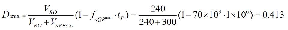 Formula 1-Two-switch flyback solution for LED